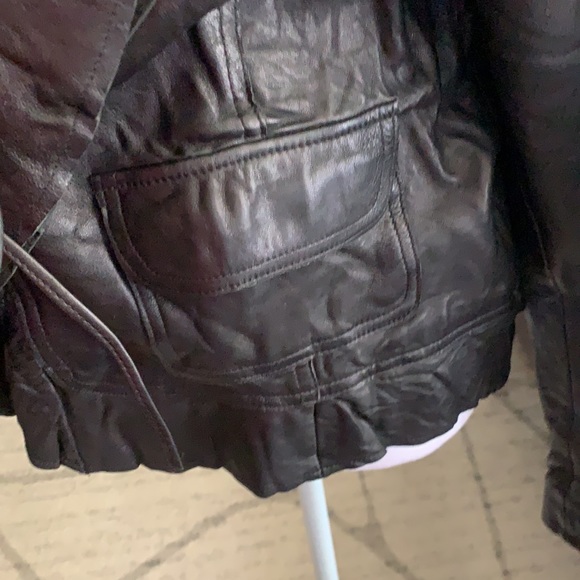 Black Leather Jacket - Picture 14 of 16